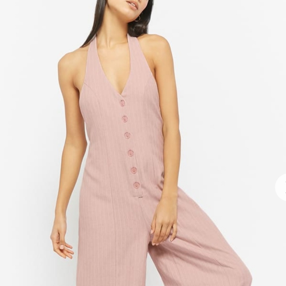LT. Pink Striped Wool Jumper